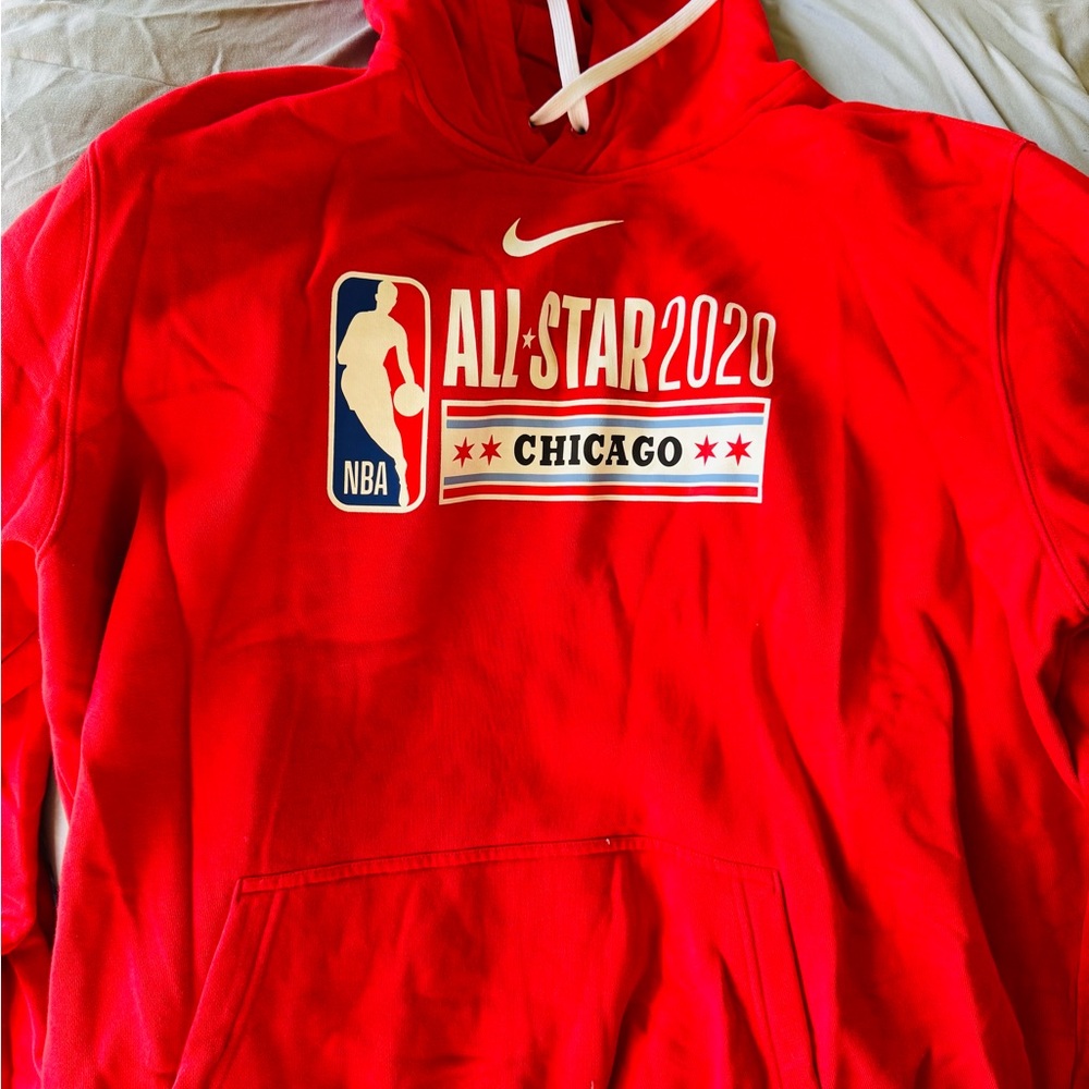 Nike Red NBA All Star Chicago Hoodie